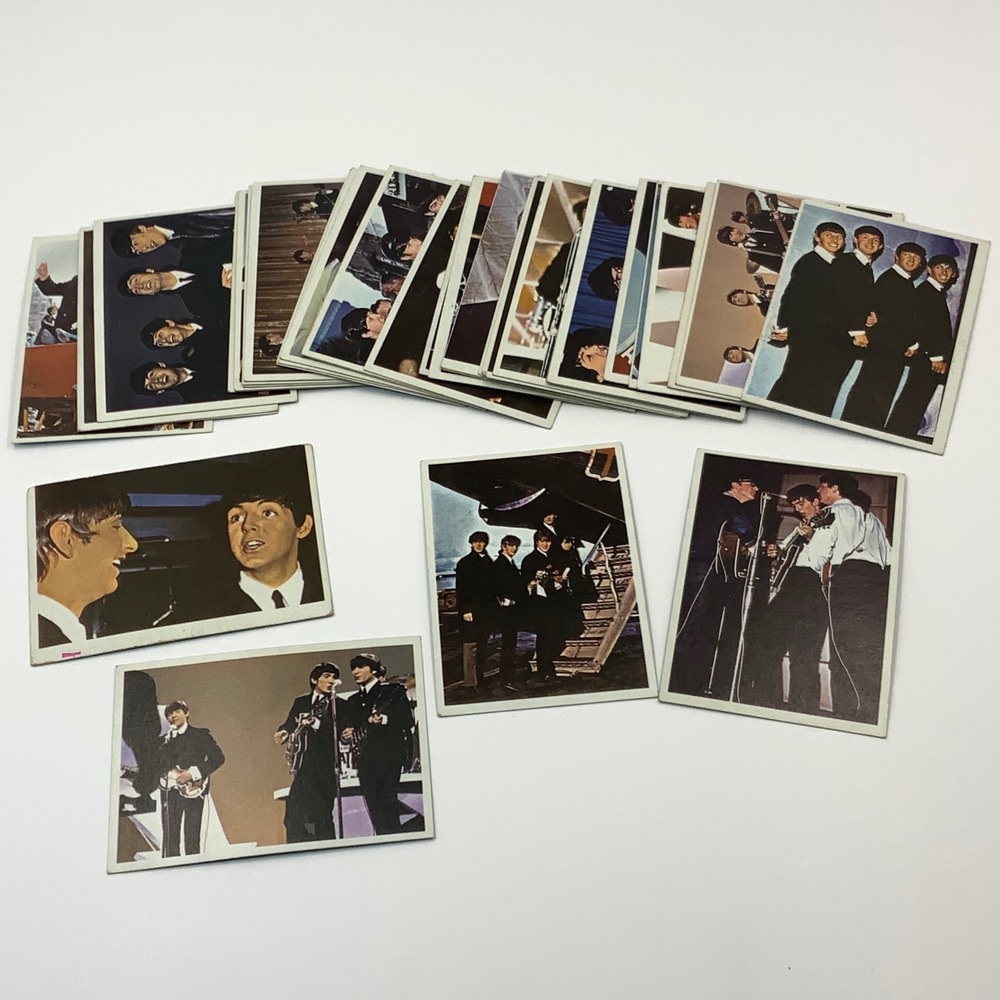 Lot of 36 Vintage 1964 Topps Beatles Diary Trading Cards Inclydes Key Portraits